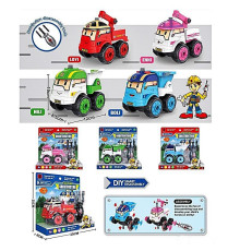 Конструктор "Робокар Поли" (JD1899-3A)